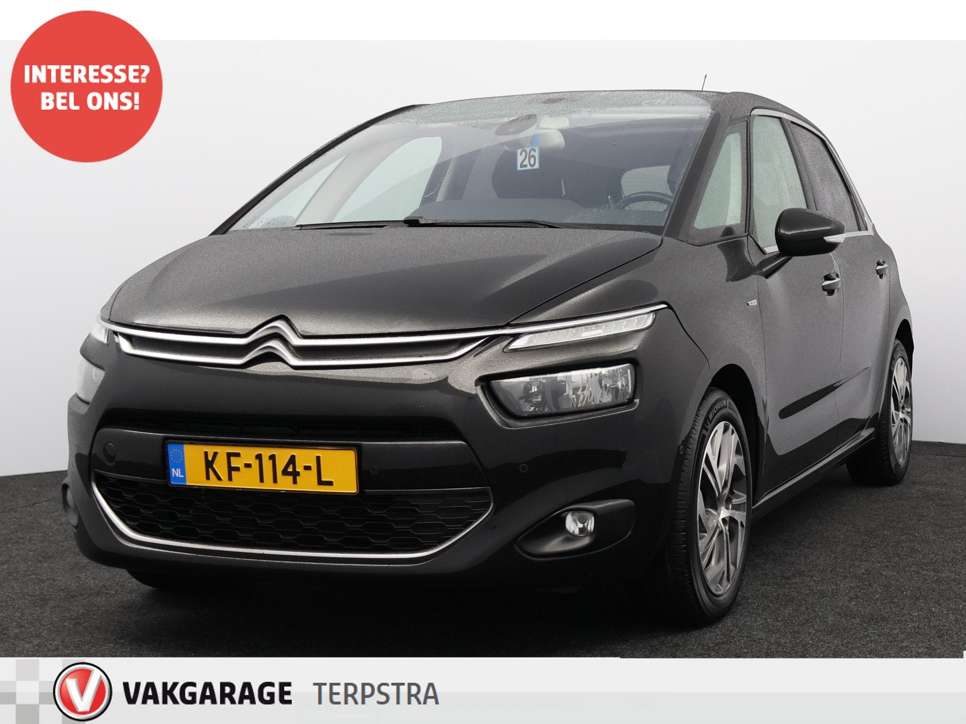 Citroën C4 Picasso 2.0 BlueHDi Exclusive/ HISTORIE!/ Trekha, Auto's, Parkeerassistent, Gebruikt, 4 cilinders, 150 pk