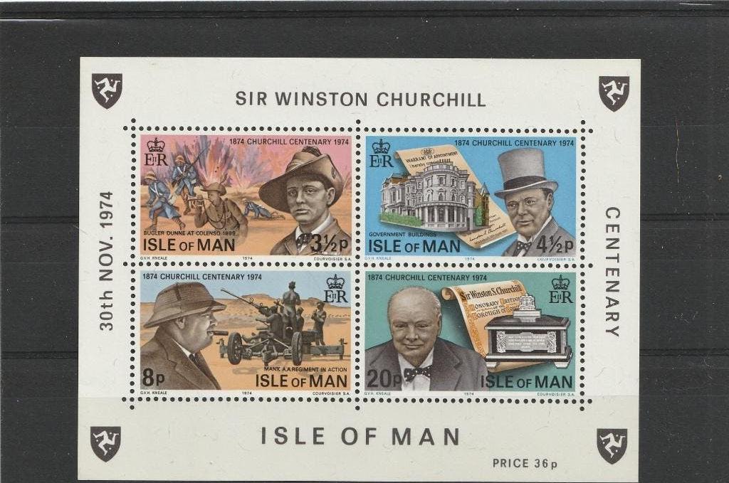 1974 Winston Churchill (MP177), Verzenden, Postfris