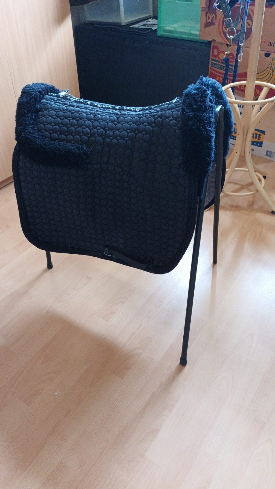 Te koop mattes dressuur Dekje maat full, Gebruikt, Dressuurdekje, Mattes, Zwart