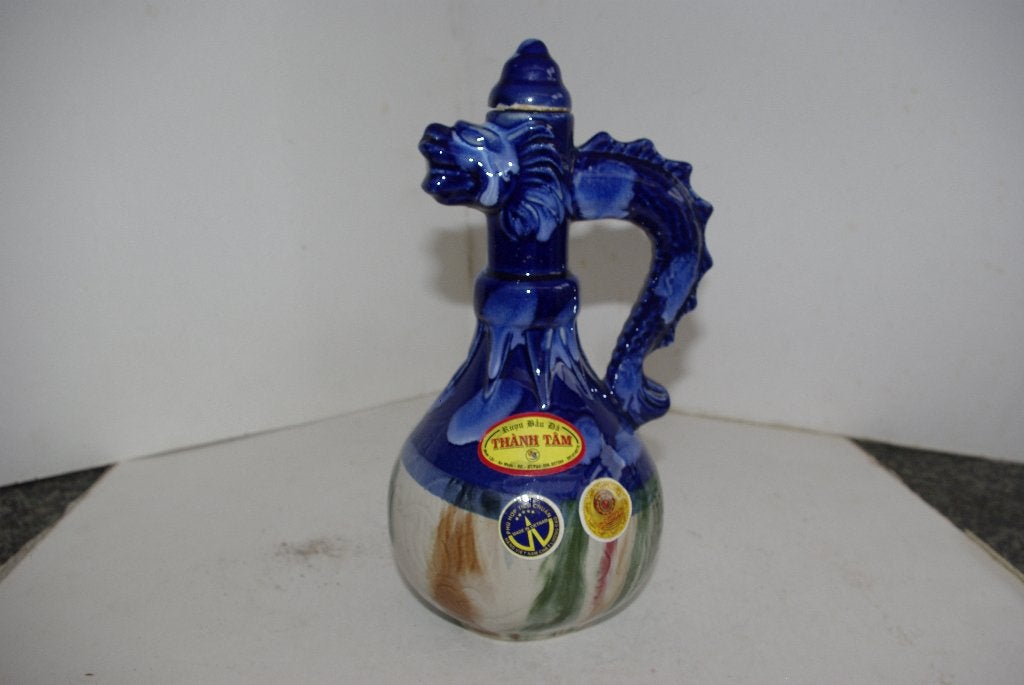 Draken fles / beelden / eenden schaal( Antiek / Oud, Antiek en Kunst, Ophalen of Verzenden