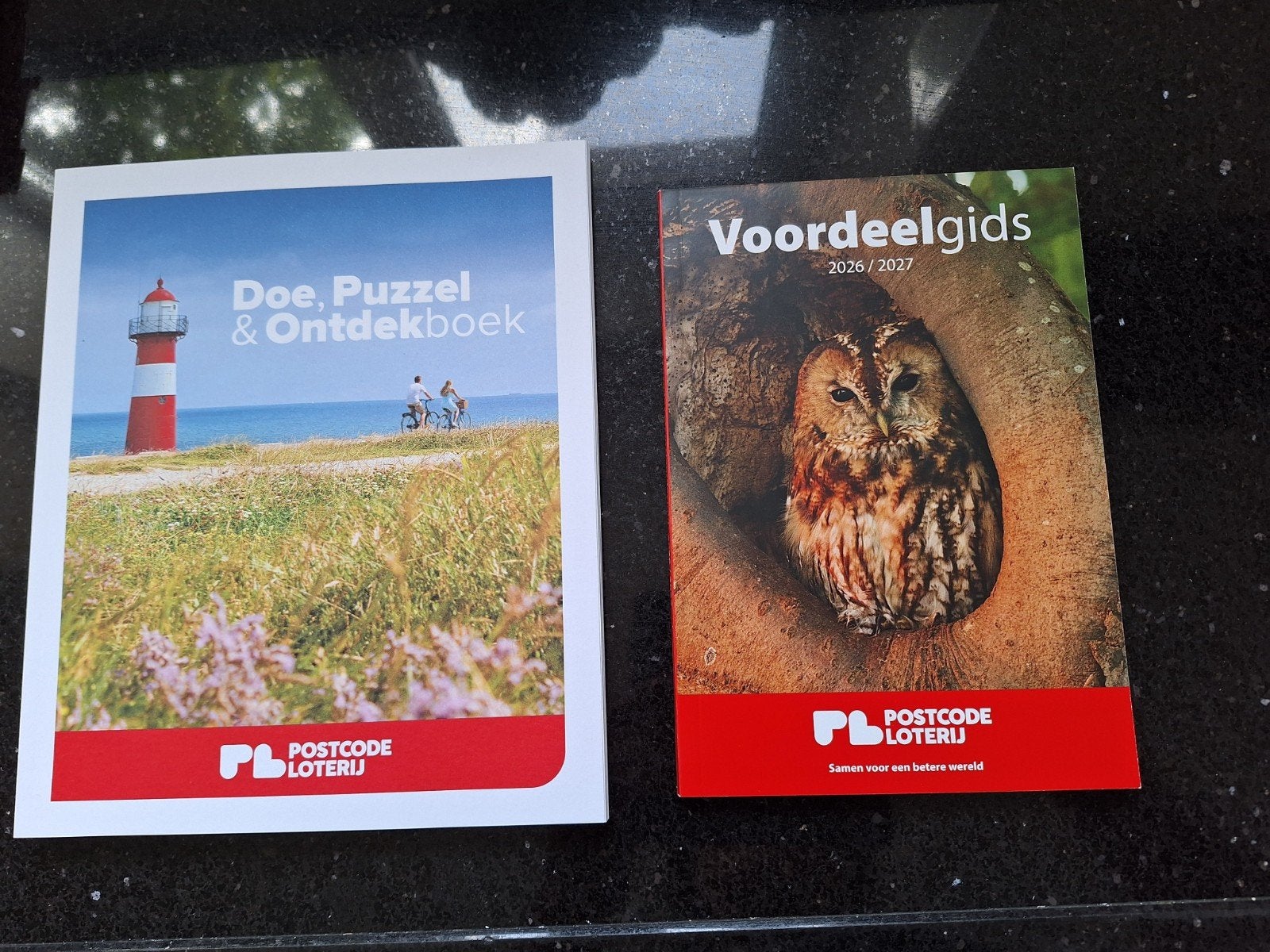 Postcode Loterij Doe, Puzzel & Ontdekboek + Voordeelgids