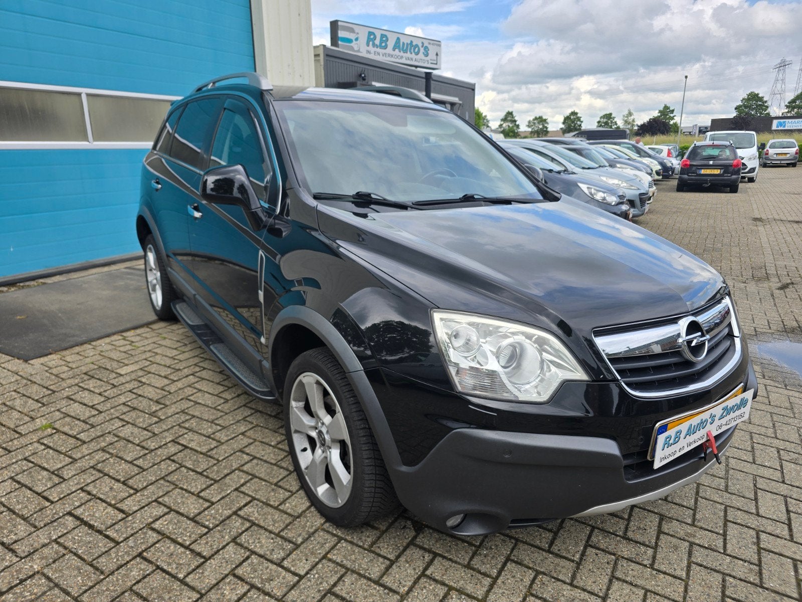 Opel Antara 3.2 24V AUT 2007 Zwart, Automaat, 3195 cc, 227 pk, Navigatiesysteem