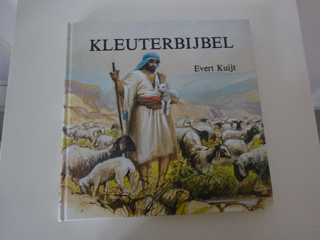 EVERT KUIJT - KLEUTERBIJBEL, Ophalen of Verzenden, Gelezen, Christendom | Protestants