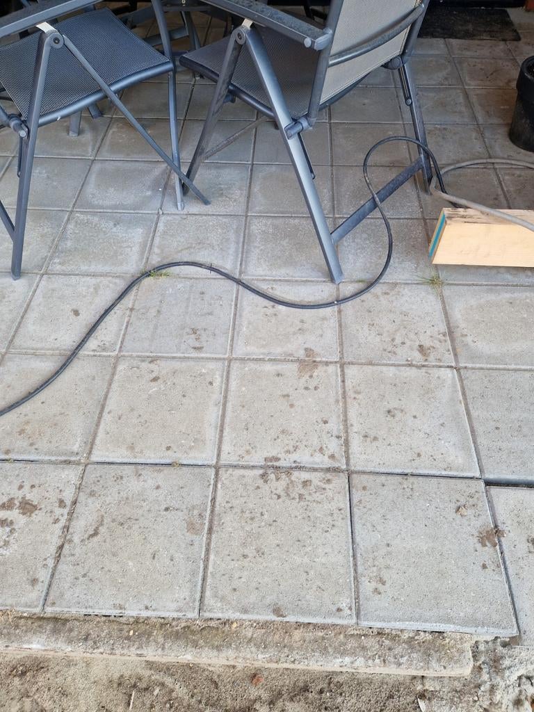 Tegels gratis op te halen, Tuin en Terras, Ophalen of Verzenden, Gebruikt, Beton, Terrastegels