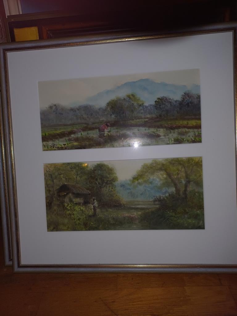 Indonesise schilderij, Ophalen of Verzenden