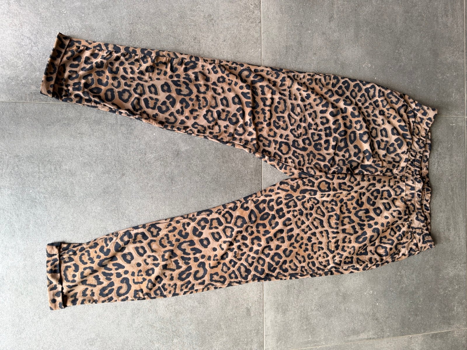 Eksept Leopard Print Broek Maat M, Maat 38/40 (M), Bruin, Ophalen of Verzenden, Zo goed als nieuw