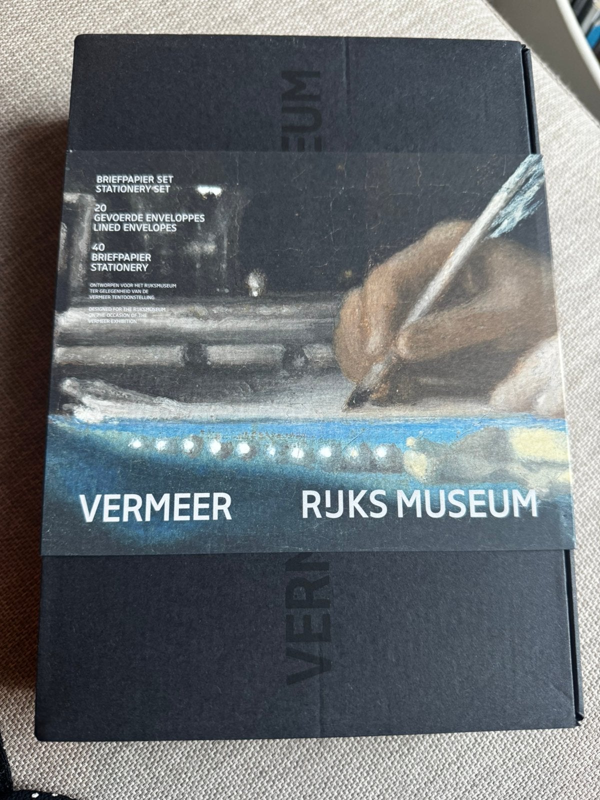 Beiefpapier johannes vermeer, Diversen, Papierwaren, Ophalen of Verzenden, Nieuw