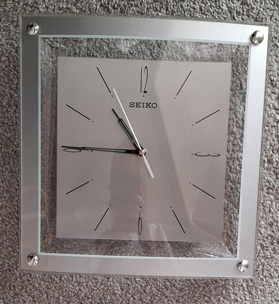 Seiko wandklok, Huis en Inrichting, Woonaccessoires | Klokken, Ophalen, Wandklok