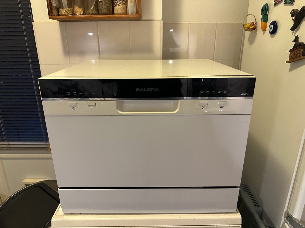 Vaatwasser, Ophalen, Gebruikt, Minder dan 85 cm, Minder dan 10 liter