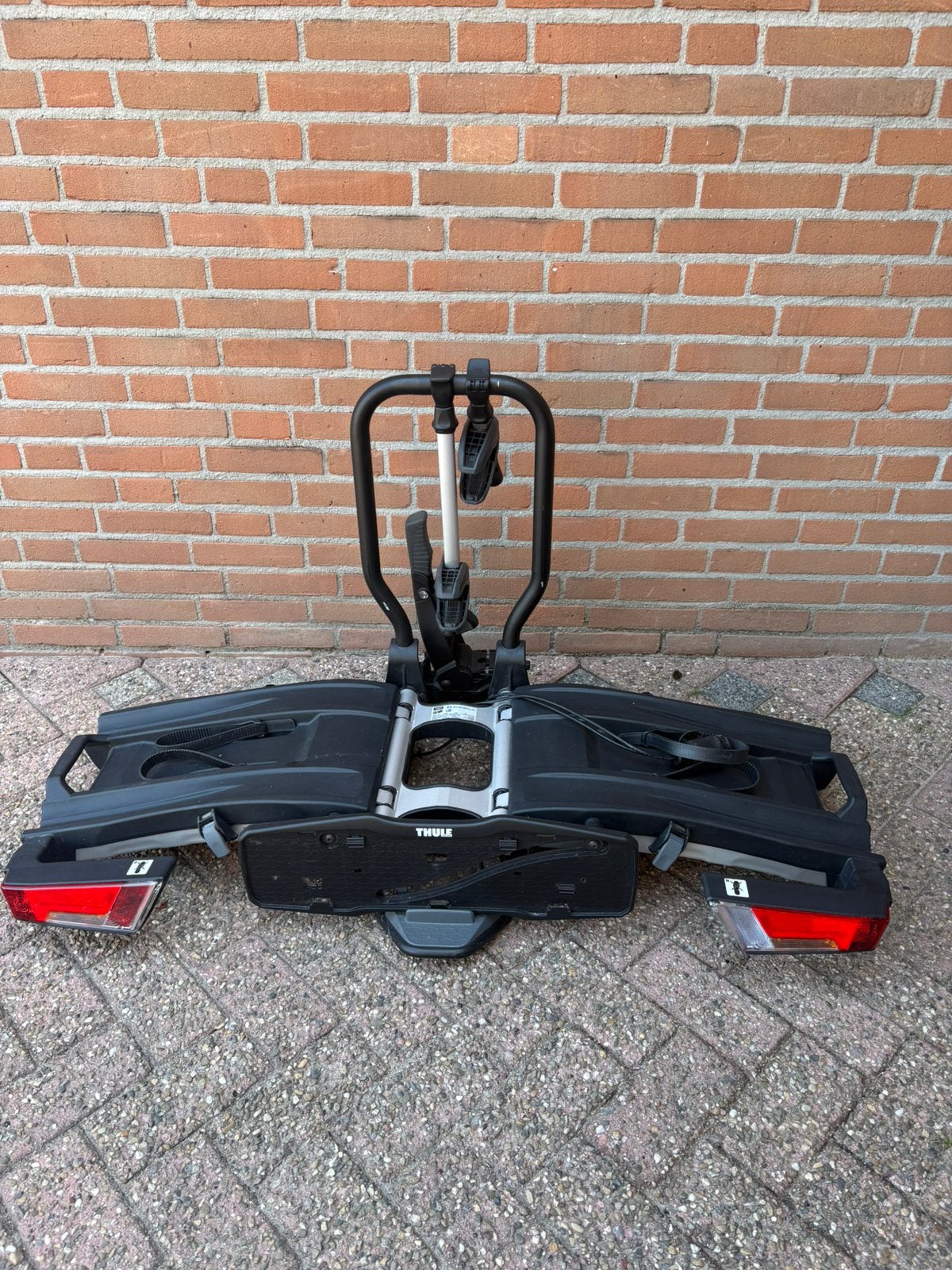 Thule fietsendrager easyfold 933 inc oprijgoot, Ophalen, Zo goed als nieuw, Trekhaakdrager