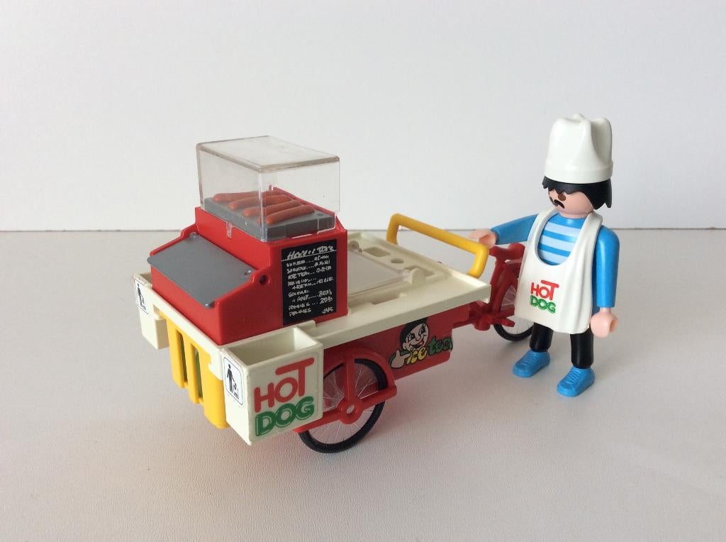 playmobil hotdog verkoper, Kinderen en Baby's, Speelgoed | Playmobil, Ophalen of Verzenden, Gebruikt, Los playmobil
