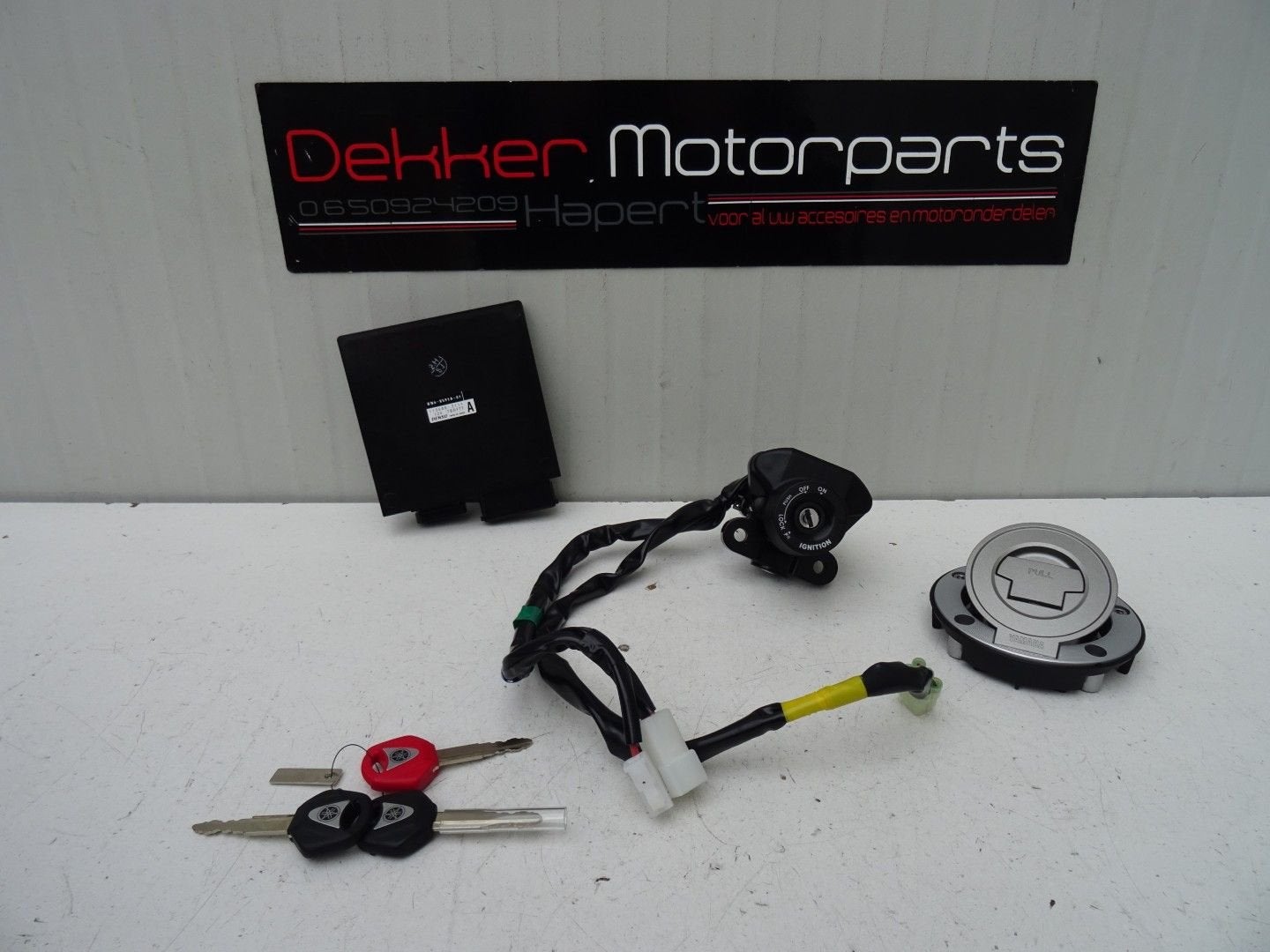 Slotenset + ECU Unit Yamaha YZF R6 2017-2018-2019-2021 RJ27, Ophalen of Verzenden, -, -, -