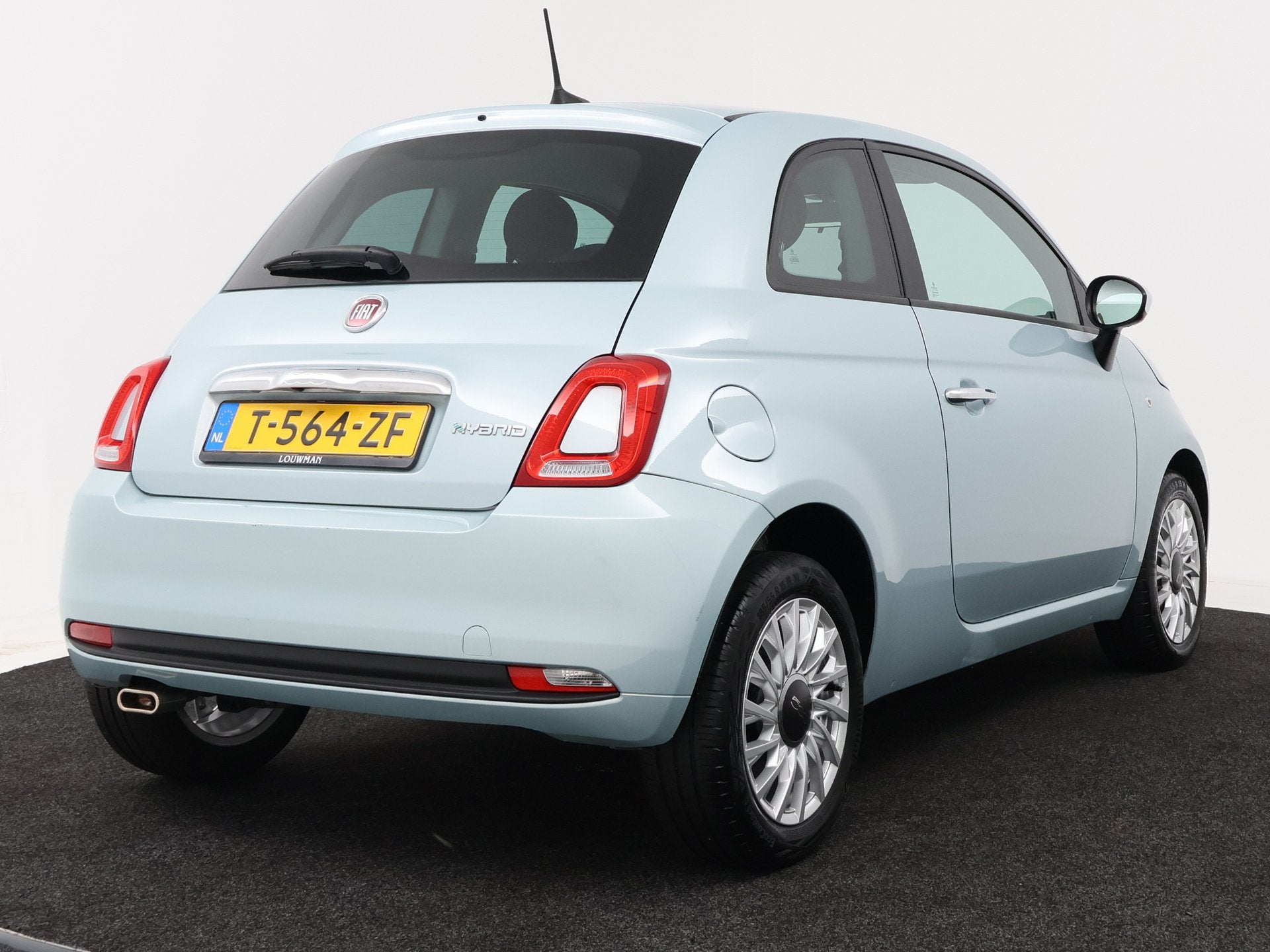 Fiat 500 1.0 Hybrid | Apple Carplay/Android Auto | Airco | L, Auto's, Voorwielaandrijving, 12 maanden, Stof, 4 stoelen
