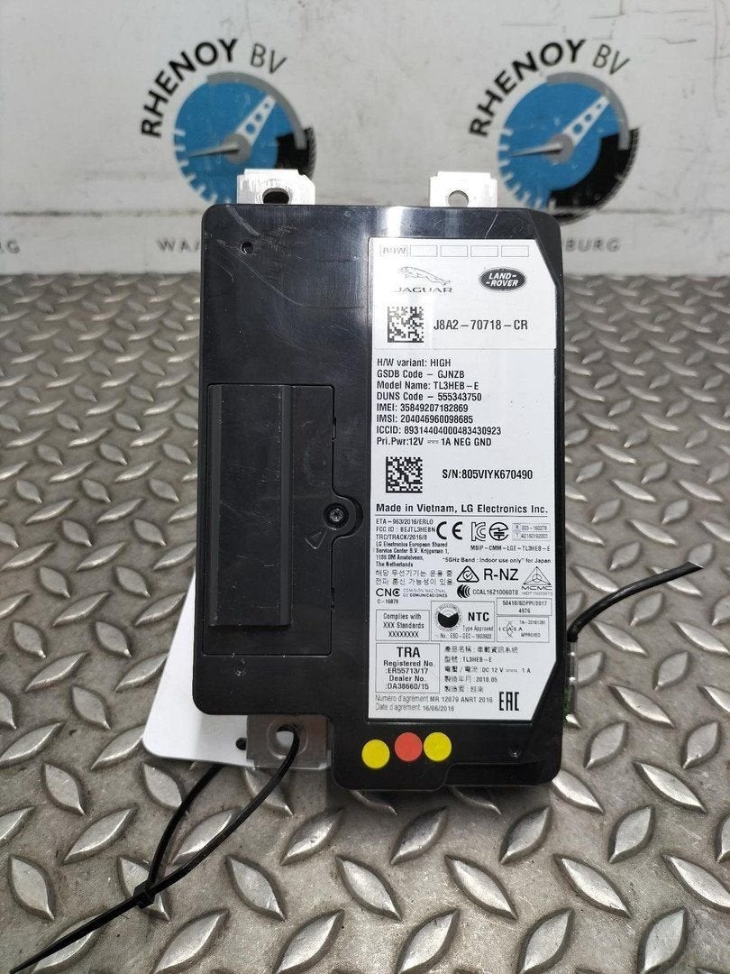 LANDROVER RANGE ROVER EVOQUE COMPUTER ECU J8A270718CR 2019, Ophalen of Verzenden, Gebruikt, ARN erkend