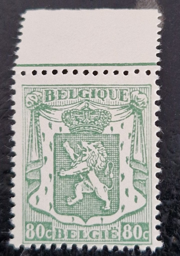 België 1936-1949  - OBP 713A - klein staatswapen, Frankeerzegel, Ophalen of Verzenden, Postfris, Postfris