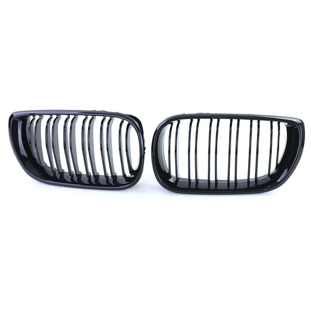 Sport Grill Nieren Voor Bmw 3 Serie E46 LCI Glans Zwart Dubb, Verzenden, Automotive Parts, A.parts@hotmail.nl, Trasmolenlaan 12 3447 GZ Woerden