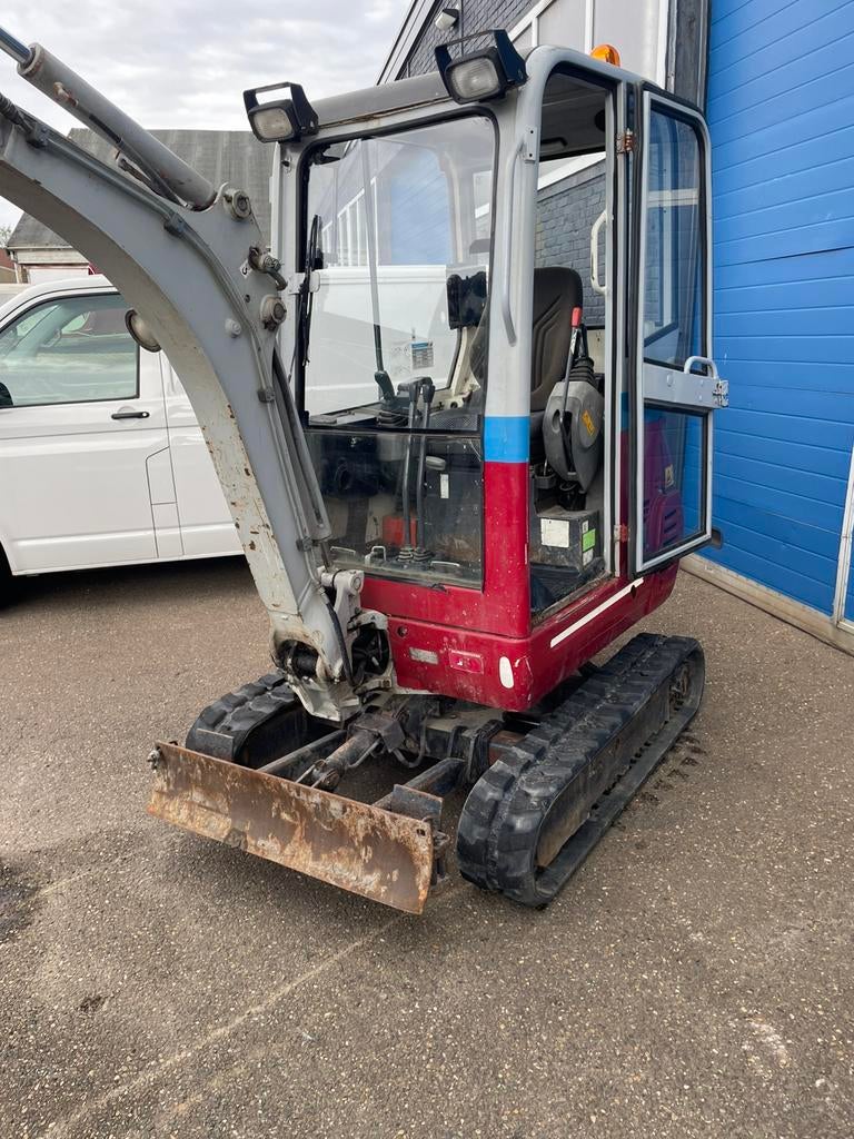 Kubota KX41-3V minigraafmachine, Ophalen, Graafmachine