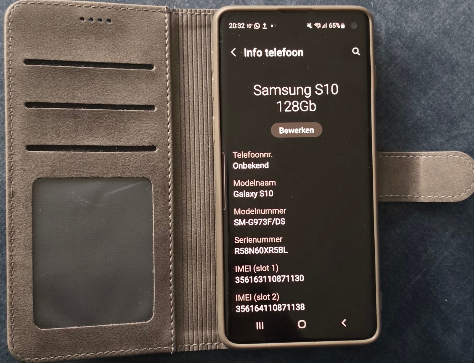 Samsung Galaxy S10 128GB, Telecommunicatie, Mobiele telefoons | Samsung, Ophalen, Gebruikt, Zwart, Touchscreen