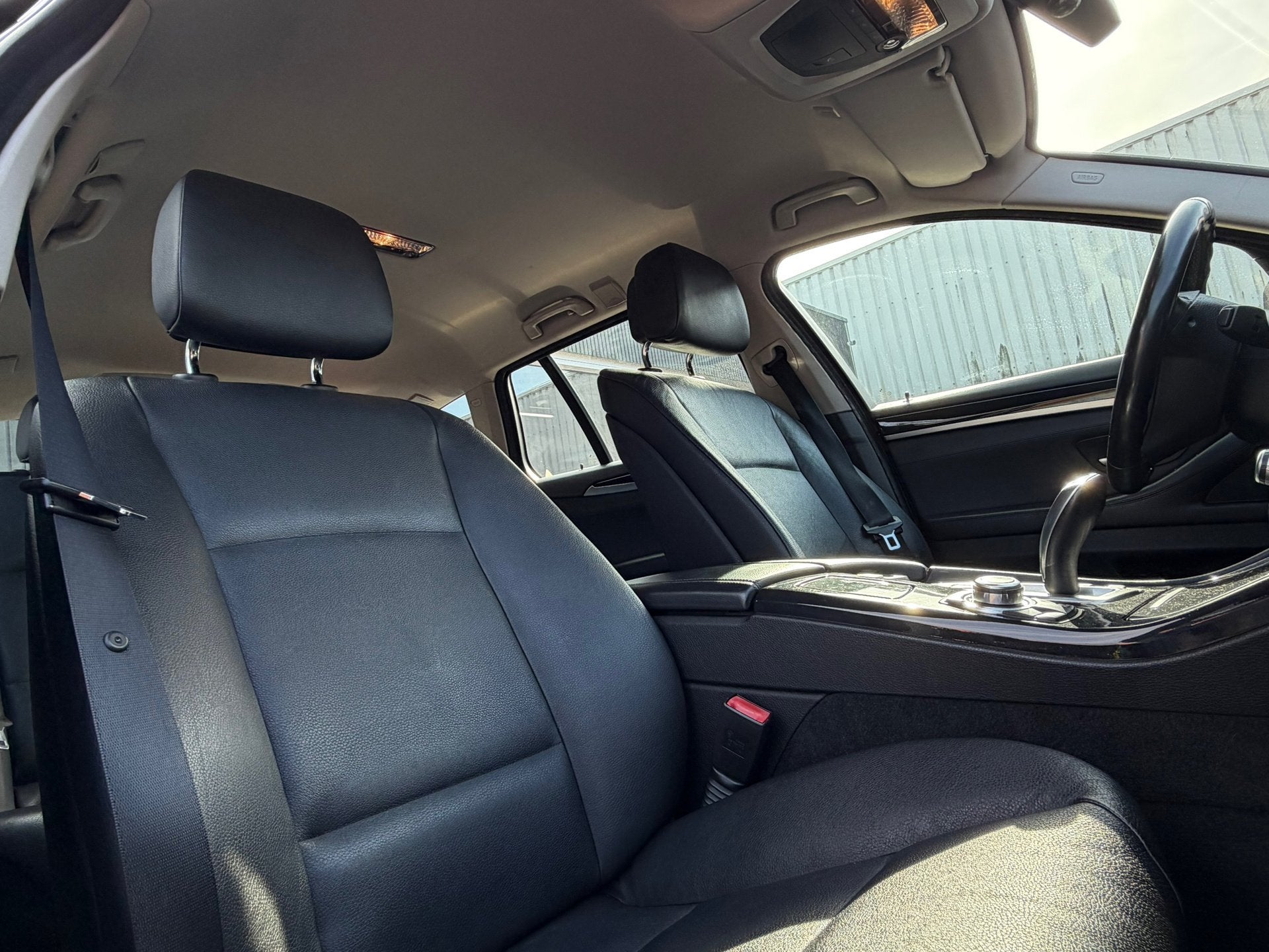 BMW 5-serie Touring 520i High Executive Leder / Stoelverwarm, Auto's, Automaat, Euro 5, Gebruikt, Xenon verlichting