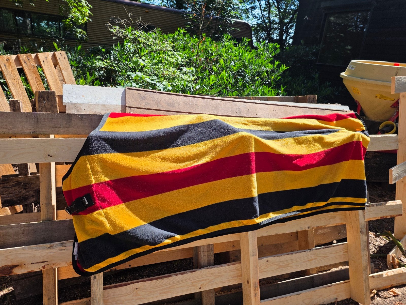Mooie warme Fleecedeken 160/213 - 7'0, Full (L), Gebruikt, Deken, Fleece