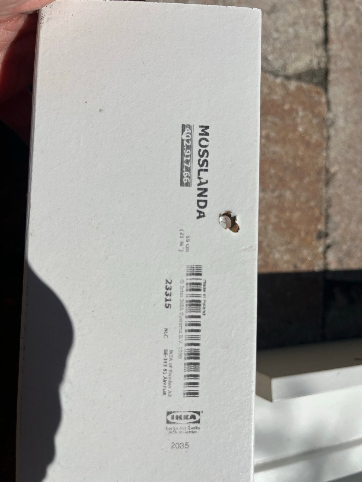 IKEA Mosslanda Fotolijstjes/Plankjes - 3 stuks, Ophalen, Gebruikt