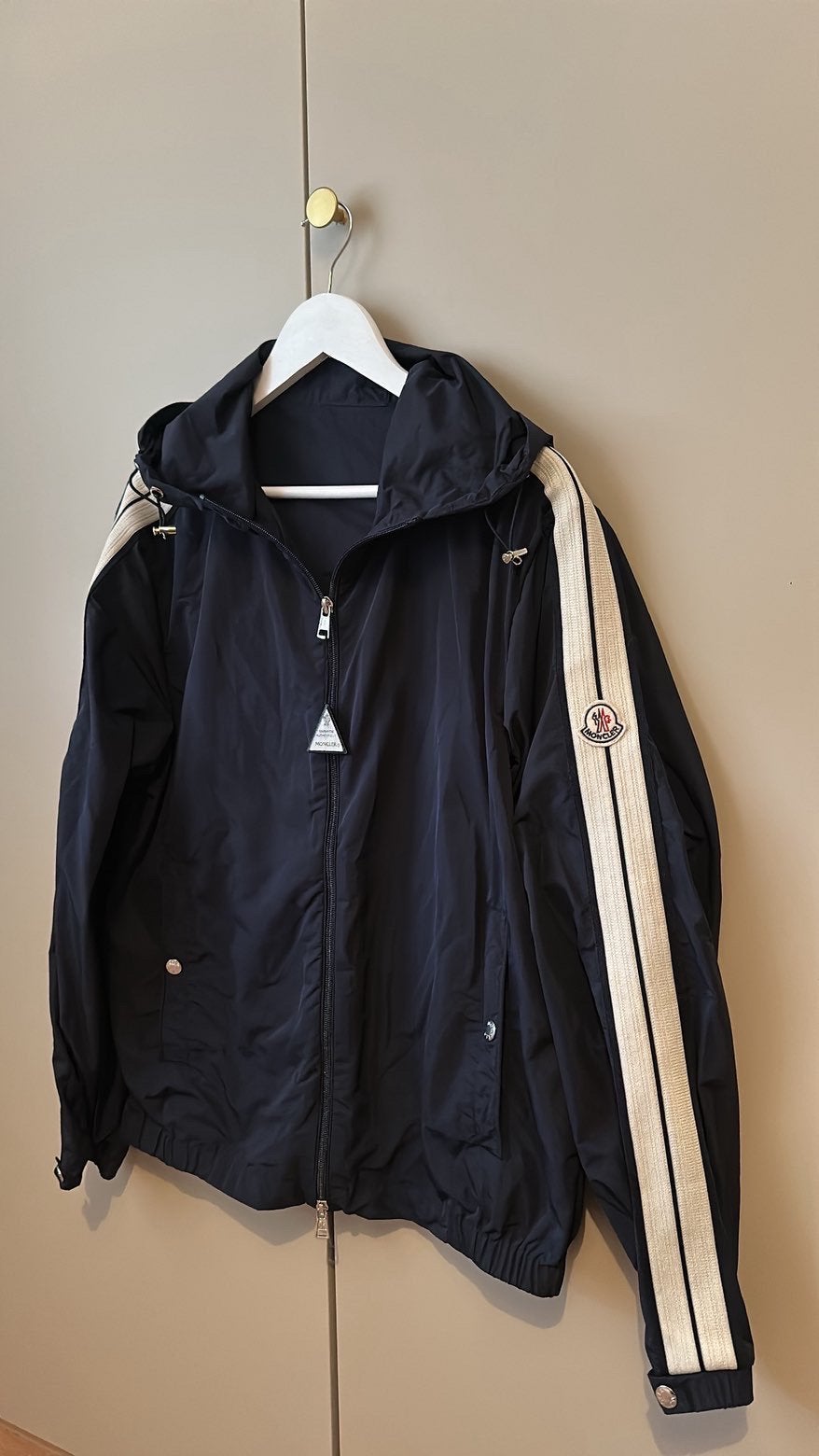 Moncler jas maat M nieuw, Verzenden, Nieuw, Maat 48/50 (M), Blauw