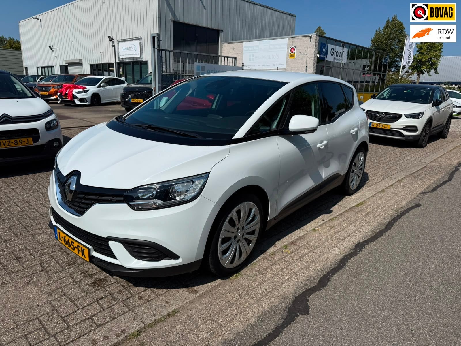 Renault Scénic 1.2 TCe Life, Airco, NAP Dealer onderhouden,, Auto's, Renault, Stof, Gebruikt, Euro 6, 4 cilinders