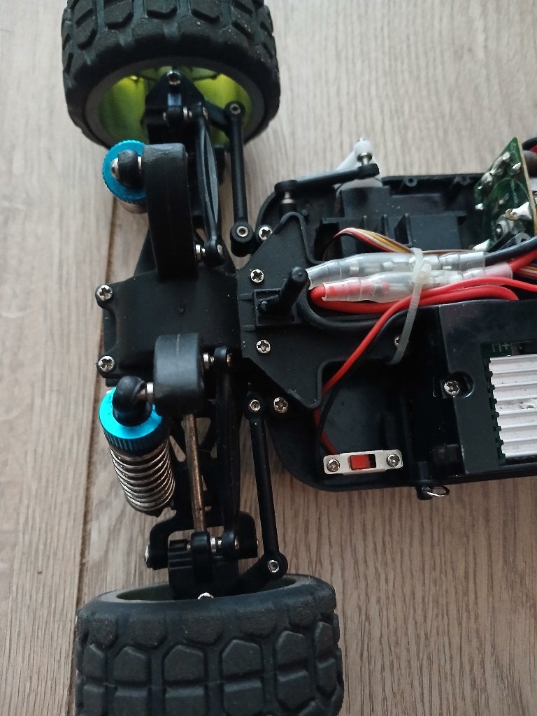 Rc auto carrera lime profi, Elektro, Auto offroad, Ophalen of Verzenden, Zo goed als nieuw