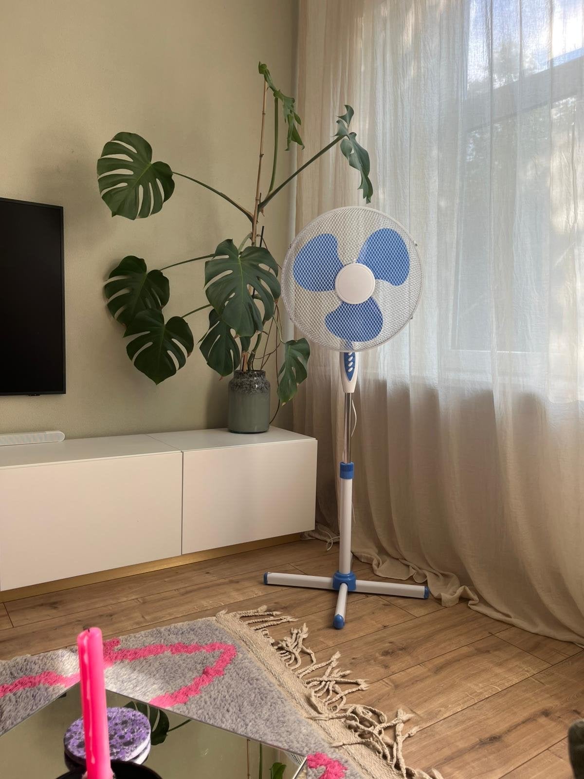 Ventilator - Nieuw in doos en gebruikt (per stuk), Ophalen, Nieuw, Statiefventilator
