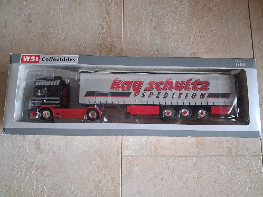 Wsi Models Scania R-serie Kay Schultz, Ophalen of Verzenden, Nieuw, Bus of Vrachtwagen, Wsi