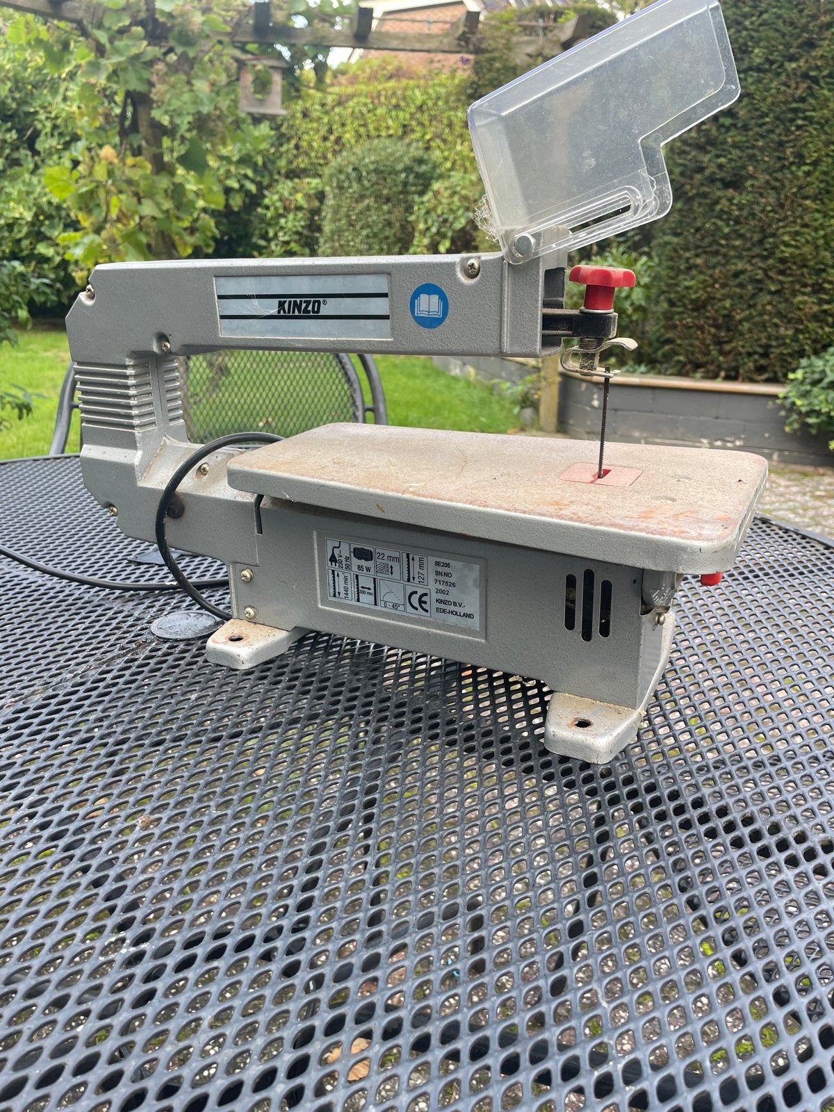 Kinzo elektrische figuurzaag, Ophalen, Gebruikt, 30 tot 70 mm, Figuurzaag