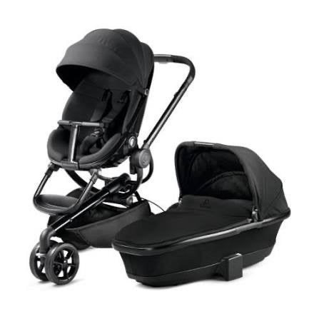 Quinny Moodd Kinderwagen met Reiswieg - Zwart, Ophalen, Gebruikt, Quinny, Combiwagen