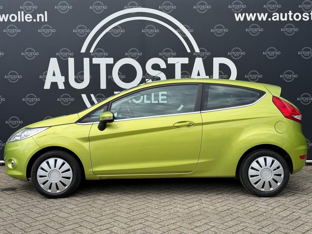 Ford Fiesta 1.25 Titanium NL-Auto / 2e Eigenaar / NAP / APK, Voorwielaandrijving, Euro 5, Stof, 600 kg