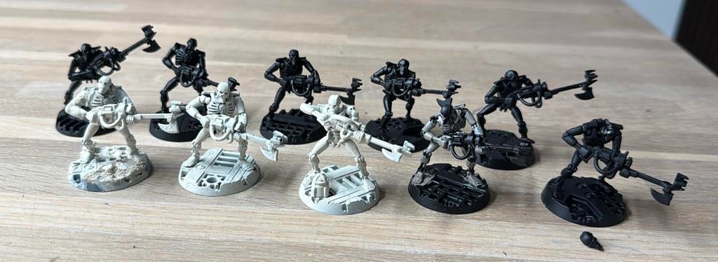 Warhammer 40k 10x necron warriors #3, Ophalen of Verzenden, Zo goed als nieuw, Warhammer