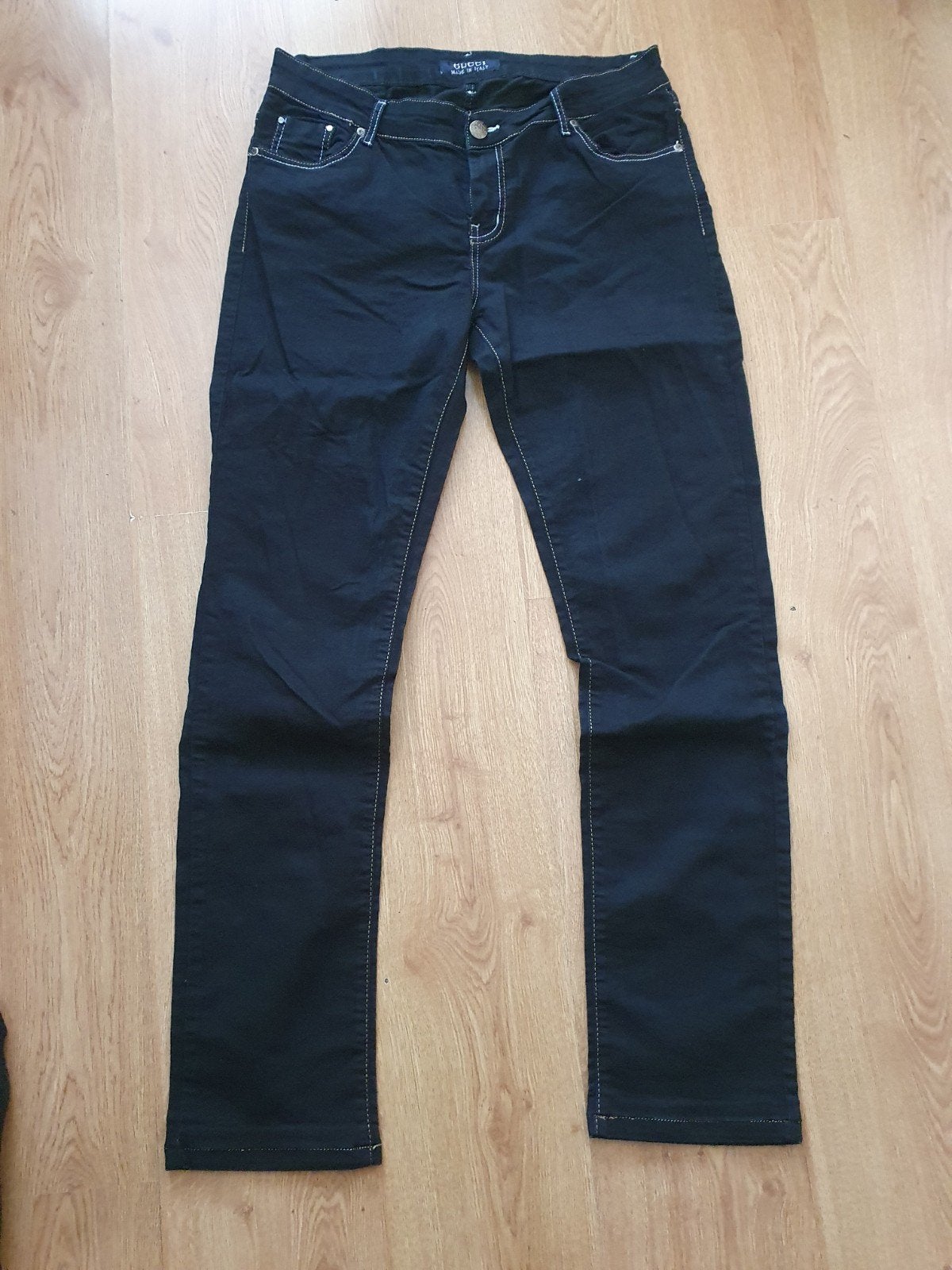 Gucci jeans maat 40, Ophalen of Verzenden, Zo goed als nieuw, Blauw, W30 - W32 (confectie 38/40)