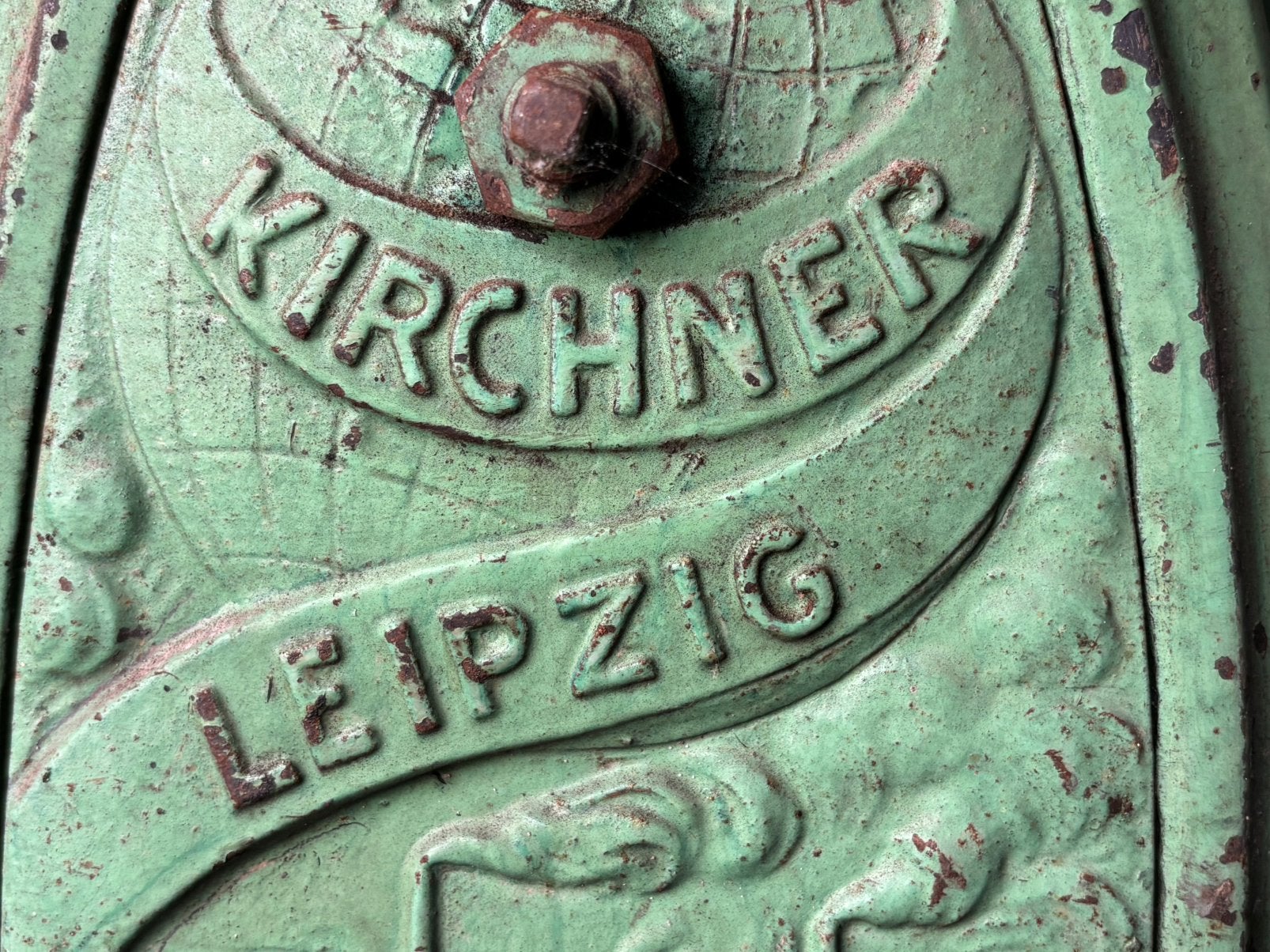 Grote oude Kirchner lintzaag, Ophalen, Gebruikt, 70 mm of meer, Lintzaag