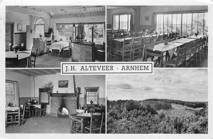 377-511-031 Arnhem Jeugdherberg Alteveer, Verzamelen, Ansichtkaarten | Nederland, Verzenden, Voor 1920, Gelderland