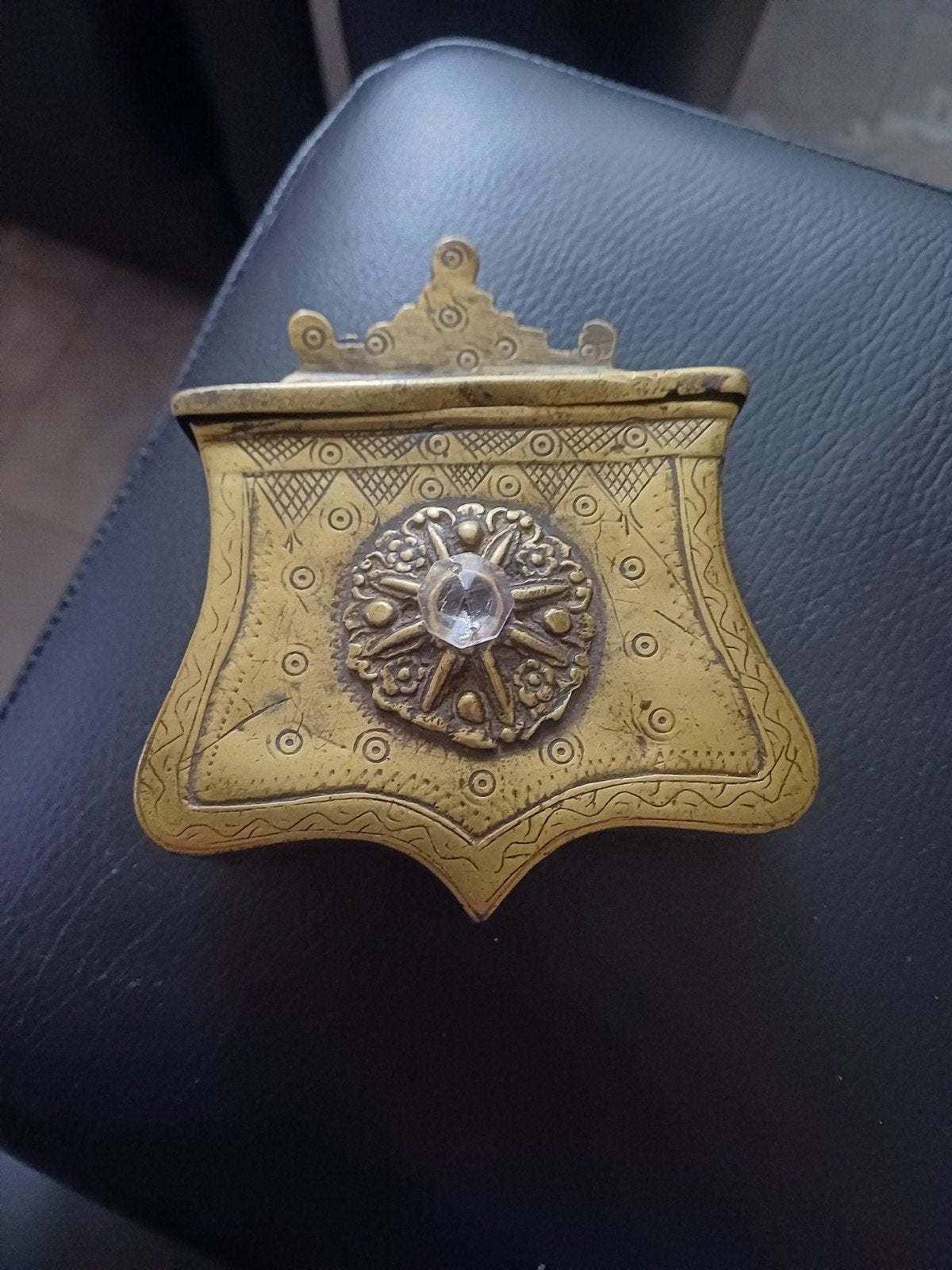 ottoman orginele koperen antiek kogel houder, Antiek en Kunst, Ophalen of Verzenden