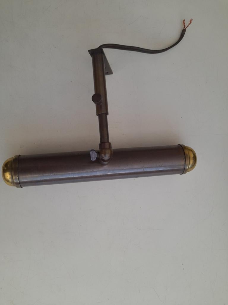 Oude pianolamp schilderijlamp  - zeer nette staat, Ophalen, Zo goed als nieuw