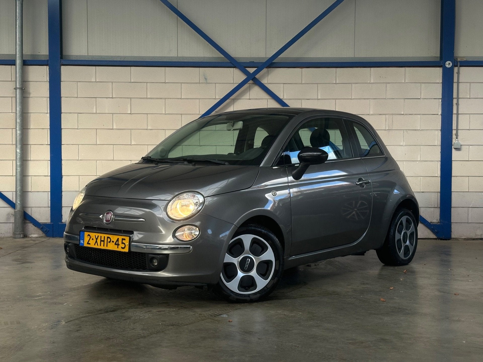 Fiat 500 0.9 TwinAir Turbo Cult pano/ automaat, Auto's, Gebruikt, Verwarmde buitenspiegels, Bedrijf, 915 kg