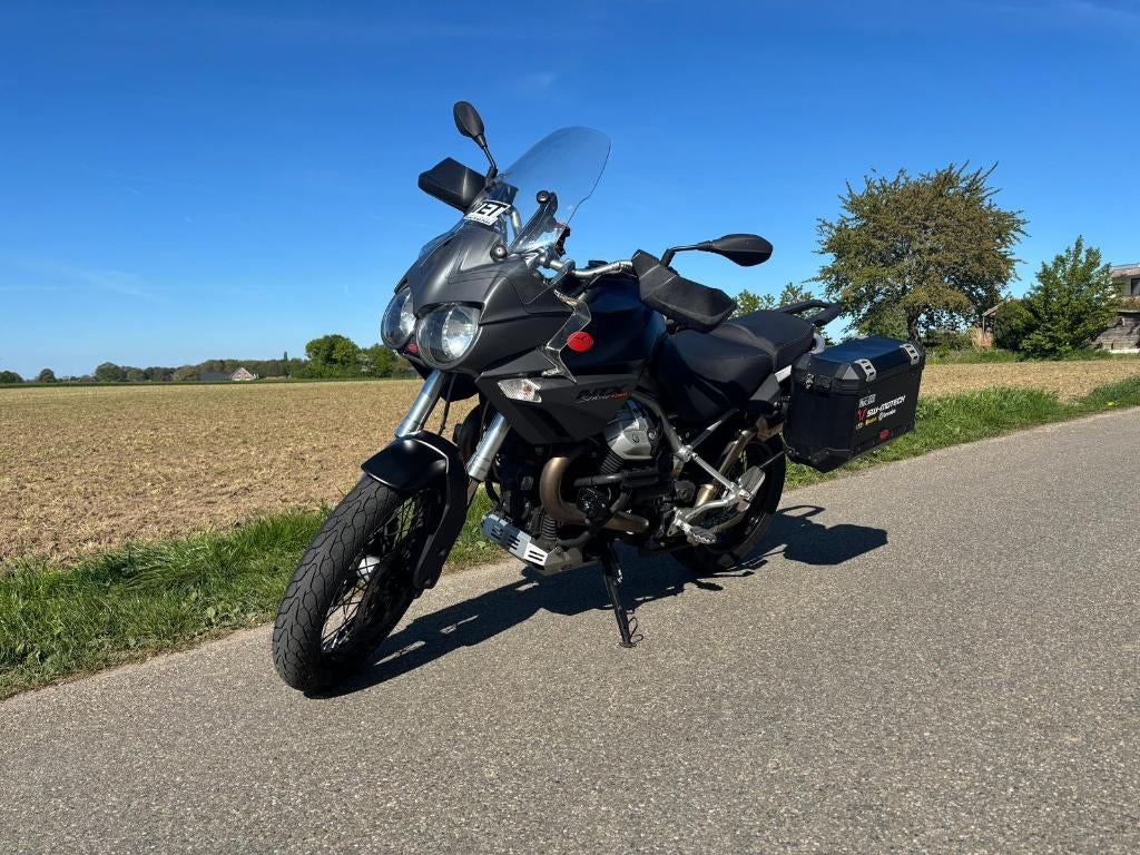Moto Guzzi Stelvio 1200 8V NTX, Motoren, 2 cilinders, Occasion, Motorrijbewijs A, Particulier
