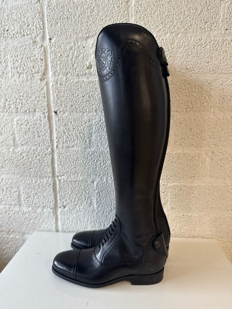 Alberto Fasciani rijlaarzen zwart 37 LM, Dieren en Toebehoren, Ophalen, Dressuur, Nieuw, Zwart