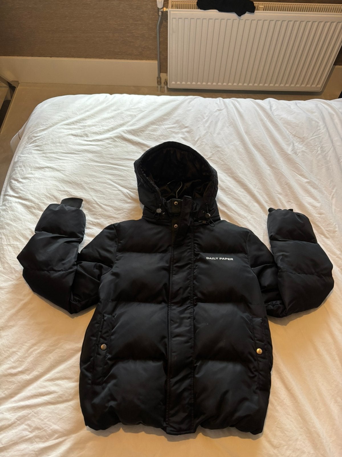 Daily Paper jas, Kleding | Heren, Ophalen of Verzenden, Gedragen, Maat 46 (S) of kleiner, Blauw