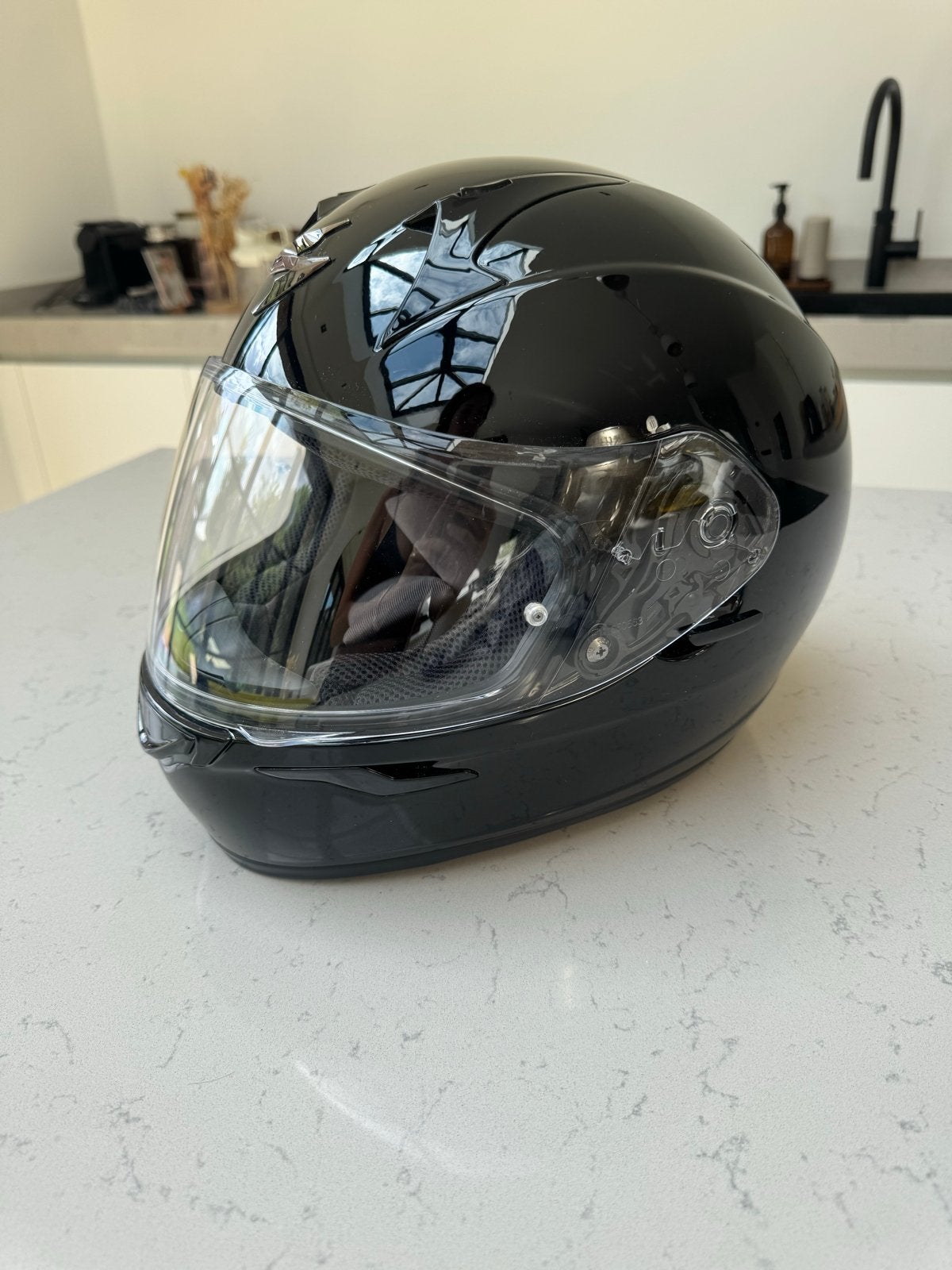 Nieuw Scorpion EXO-390 Integraalhelm Zwart Maat S, Integraalhelm, S, Dames, Tweedehands