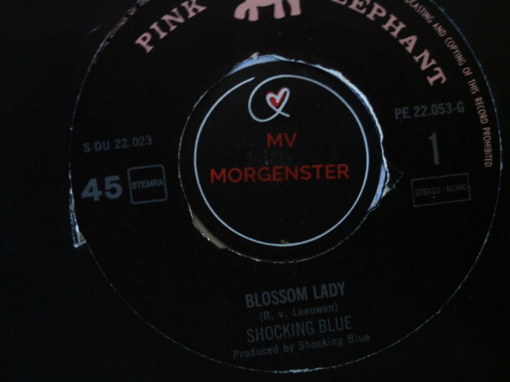 shocking blue - blossom lady 9jul, 7 inch, Ophalen of Verzenden, Zo goed als nieuw, Pop
