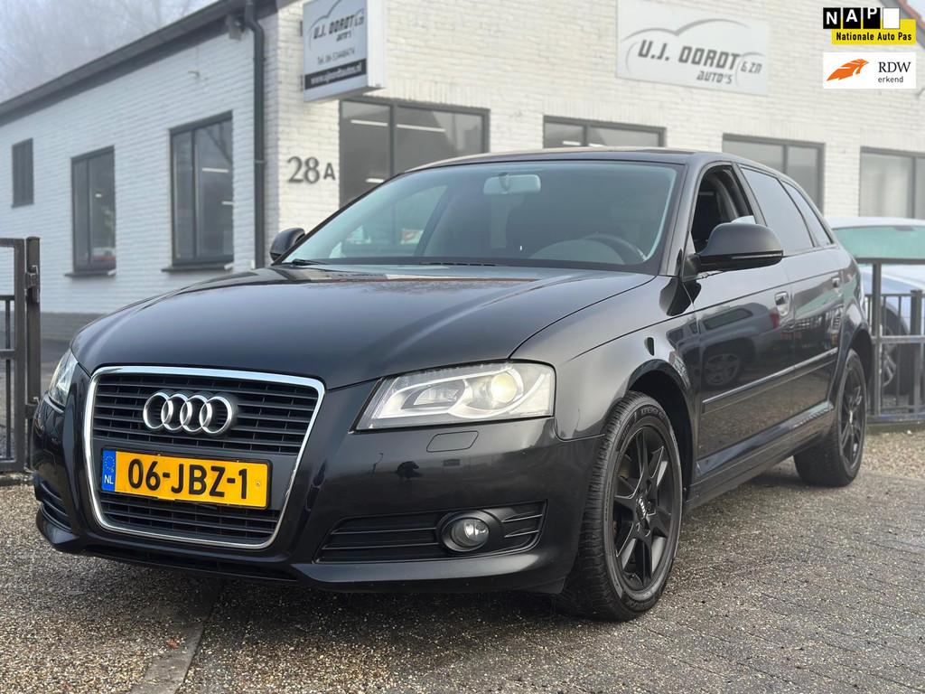 Audi A3 Sportback 1.4 TFSI Attraction Pro Line BOSE|XENON!, 125 pk, Gebruikt, 4 cilinders, Zwart
