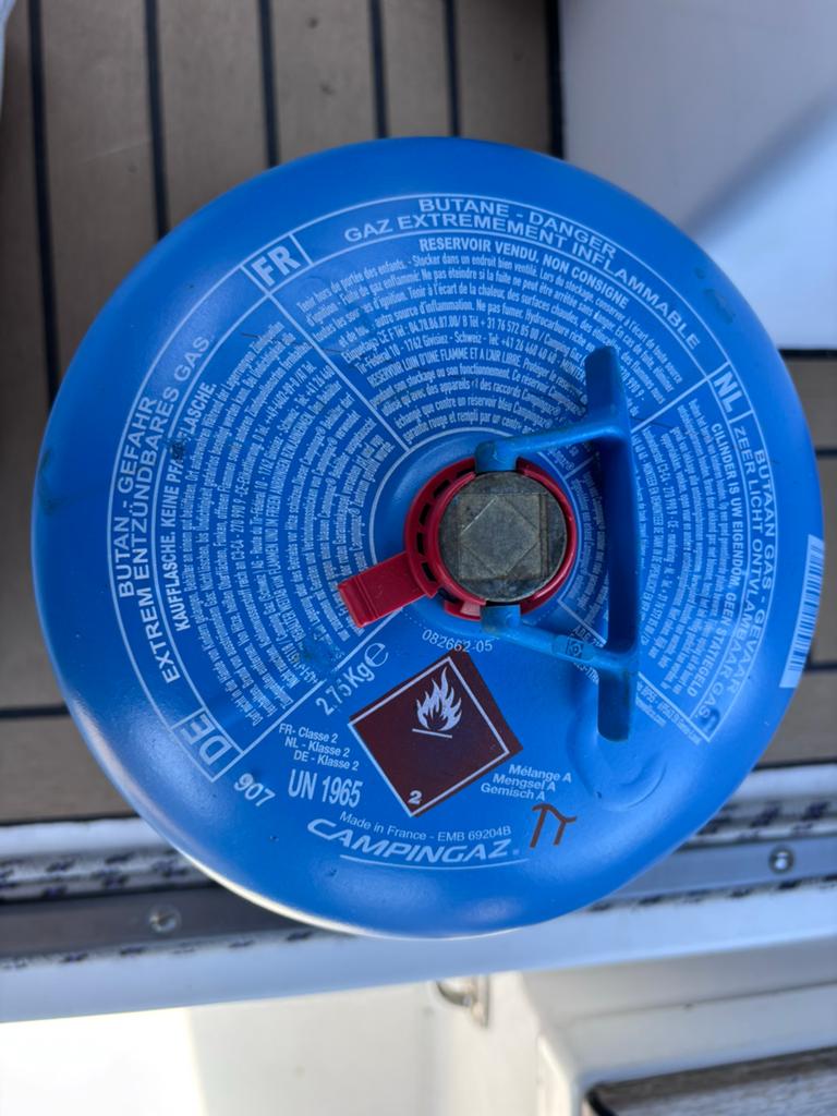 Campingaz 907 fles incl vulling, Ophalen, Nieuw