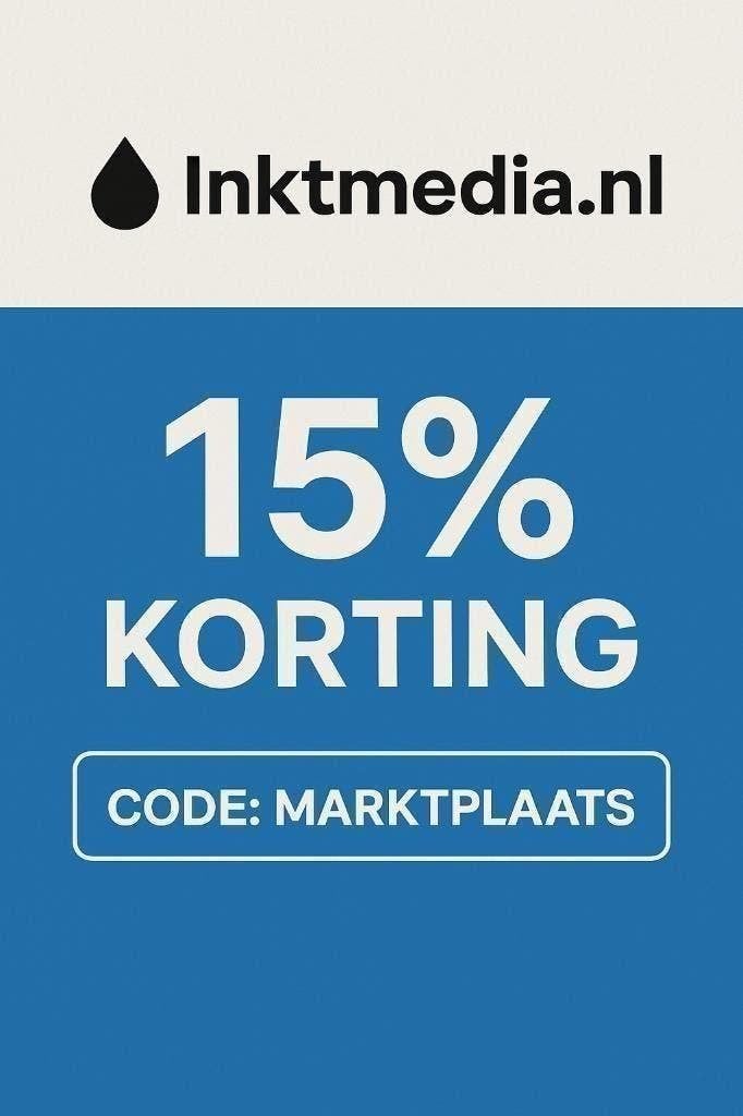 SUPER DEAL 15% EXTRA KORTING OP INKTCARTRIDGES EN TONERS, ., Nieuw, Ophalen of Verzenden, .