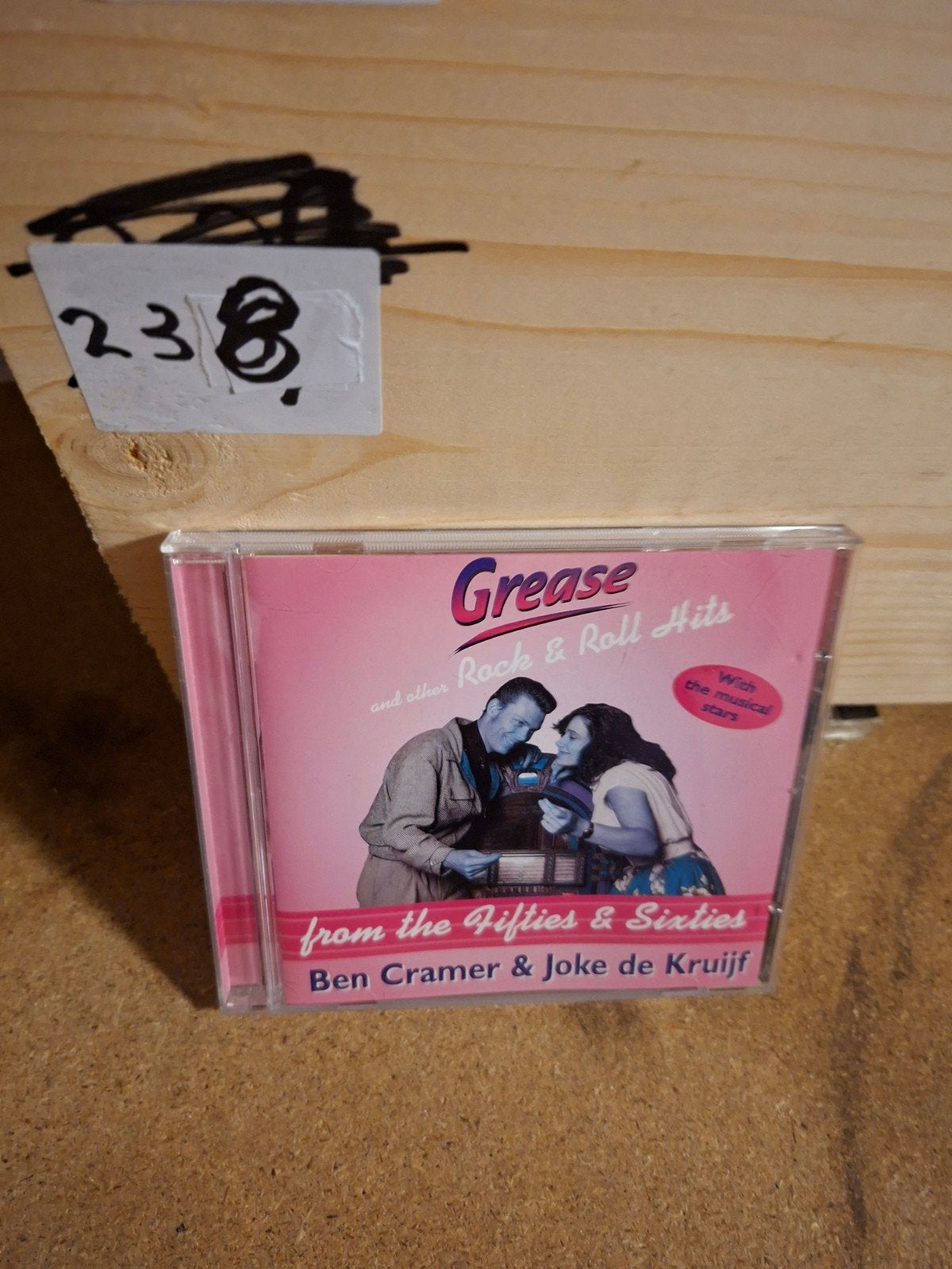 Grease & andere Rock & Roll Hits - Ben Cramer & Joke de Kru, Cd's en Dvd's, Ophalen of Verzenden, Gebruikt, Rock-'n-roll, Album