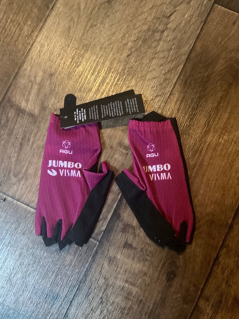 Team jumbo Visma wielerhandschoenen nieuw maat XS, Fietsen en Brommers, Ophalen of Verzenden, Nieuw, XS, Handschoenen